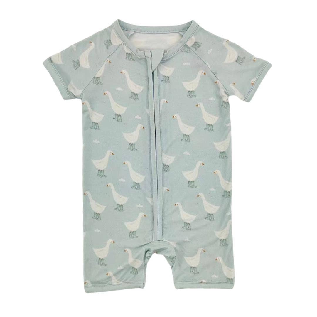 Little One Shop - Splash Goose Bamboo Short Romper