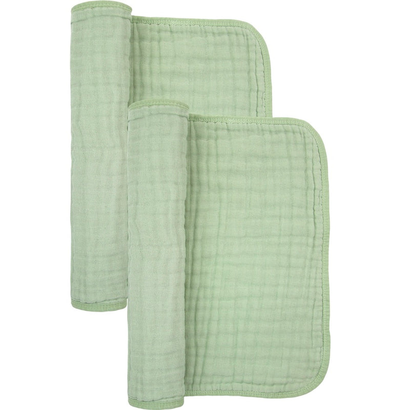 Cloud Muslin Burp Cloth 2 Pack-SAGE