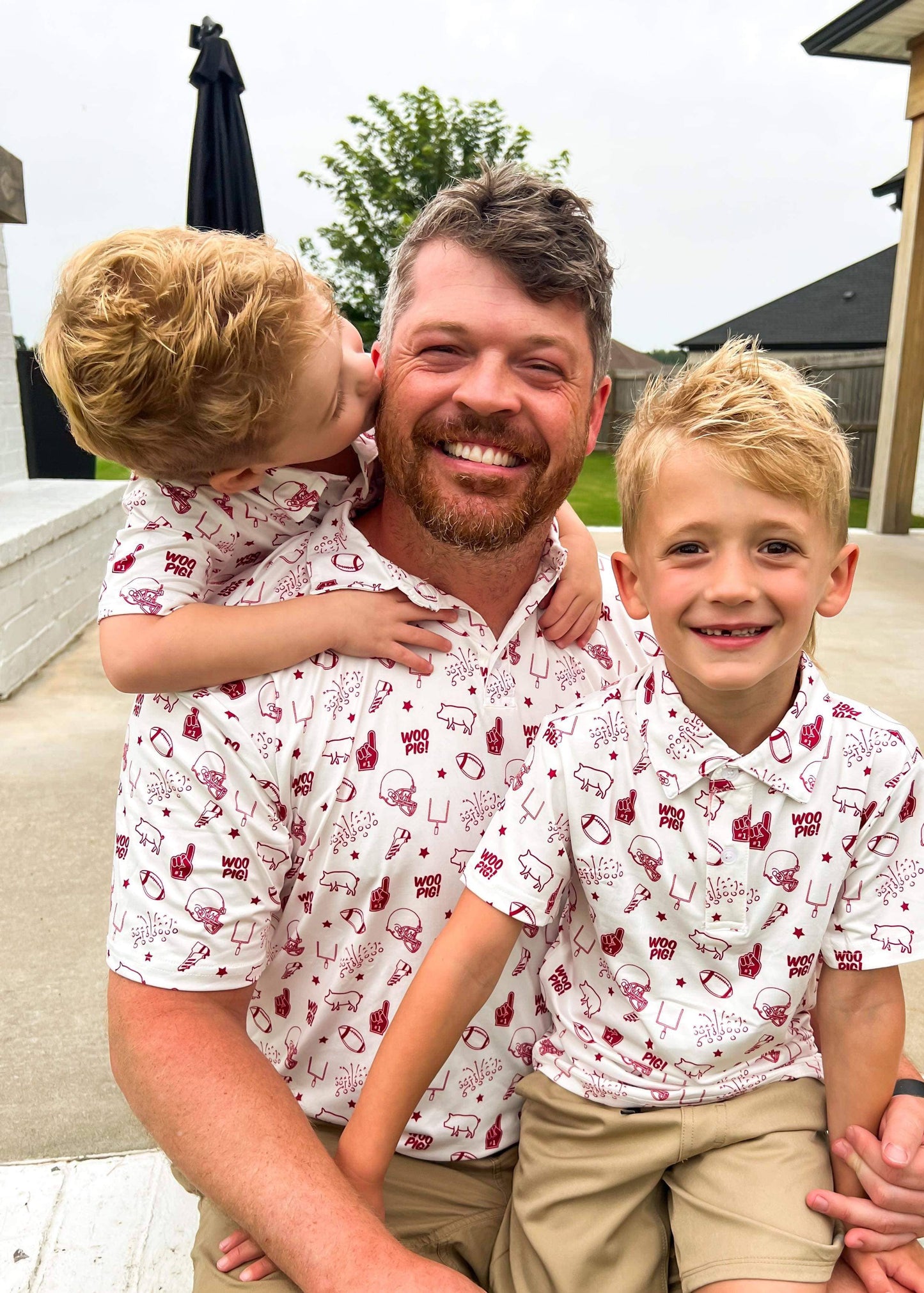 Arkansas Razorbacks Woo Pig Button up