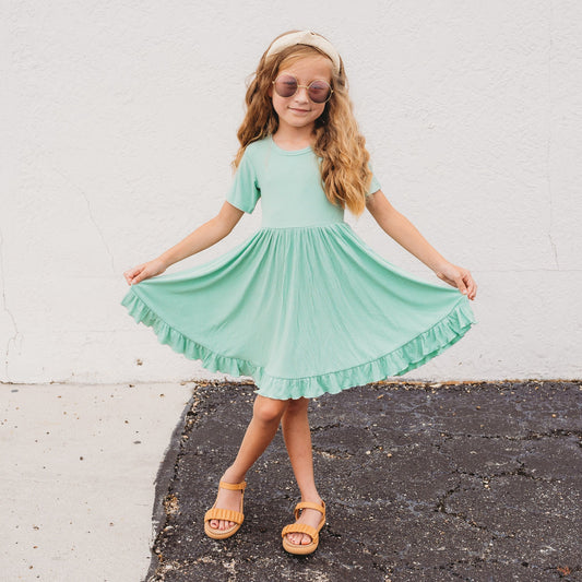 Dream Big Little Co Mint Dress