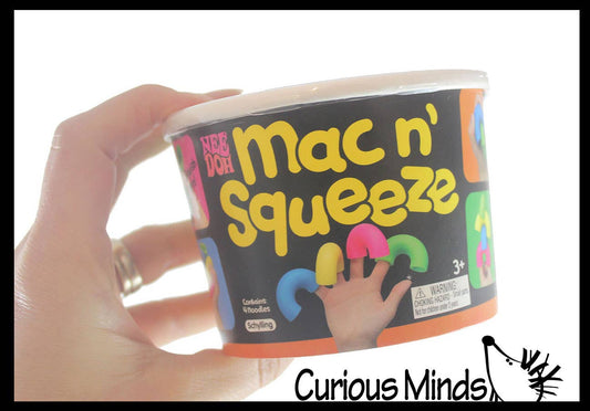 Curious Minds Toys - 1 Mac and Squeeze Nee Doh Soft Squeeze Stress Ball