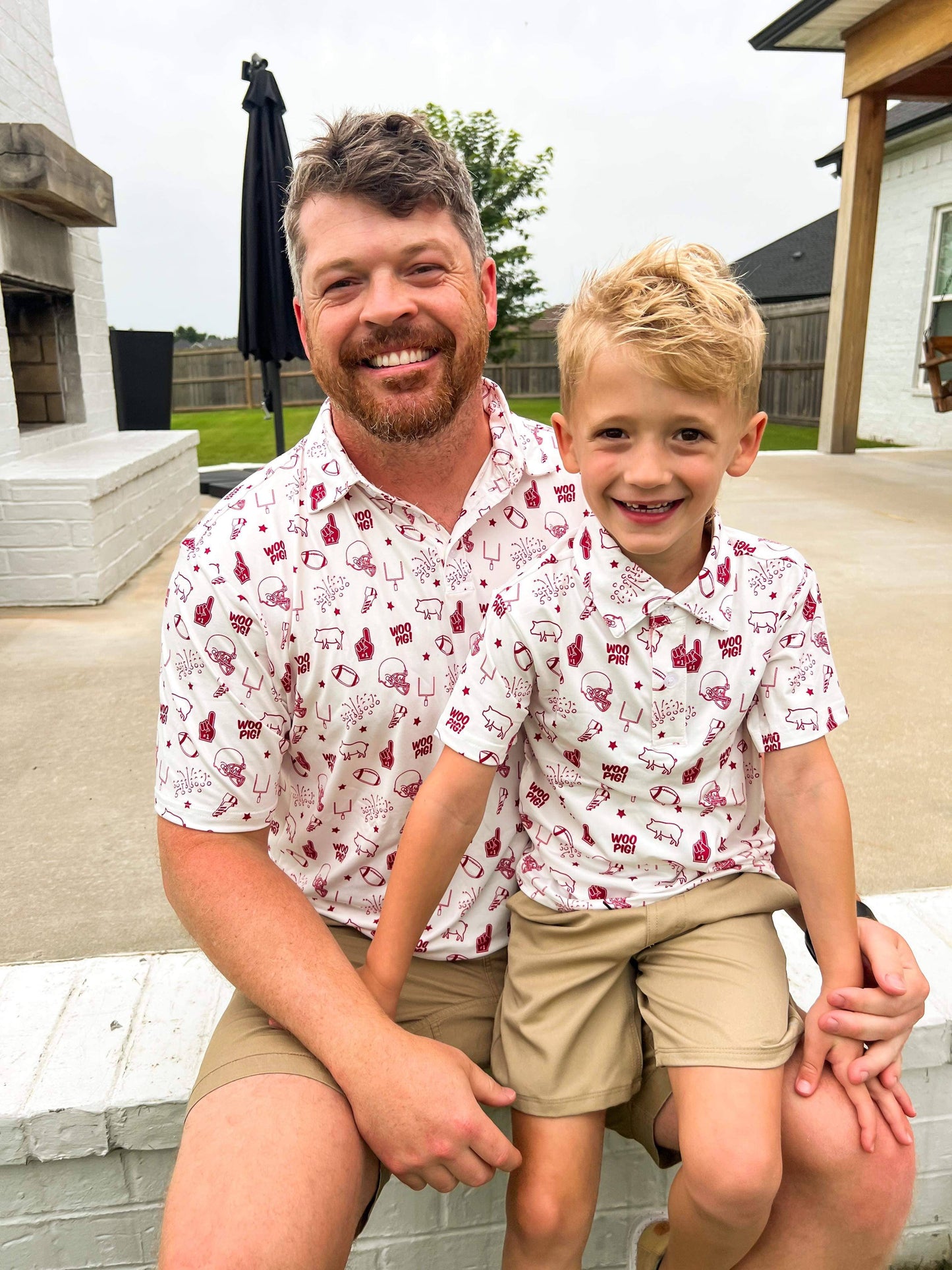 Arkansas Razorbacks Woo Pig Button up