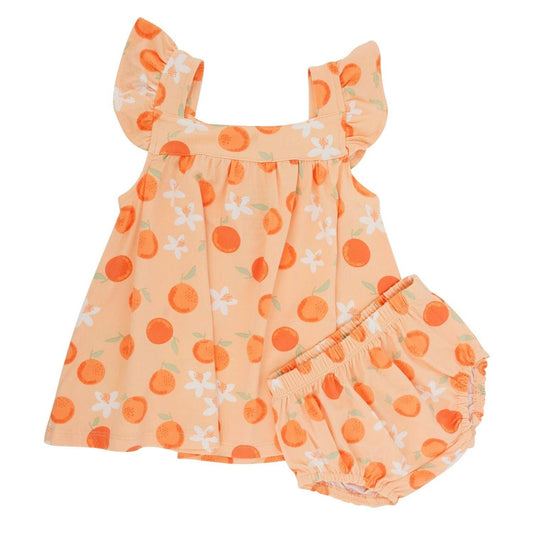 Sweet Bamboo - Ruffle Dress with Bloomer