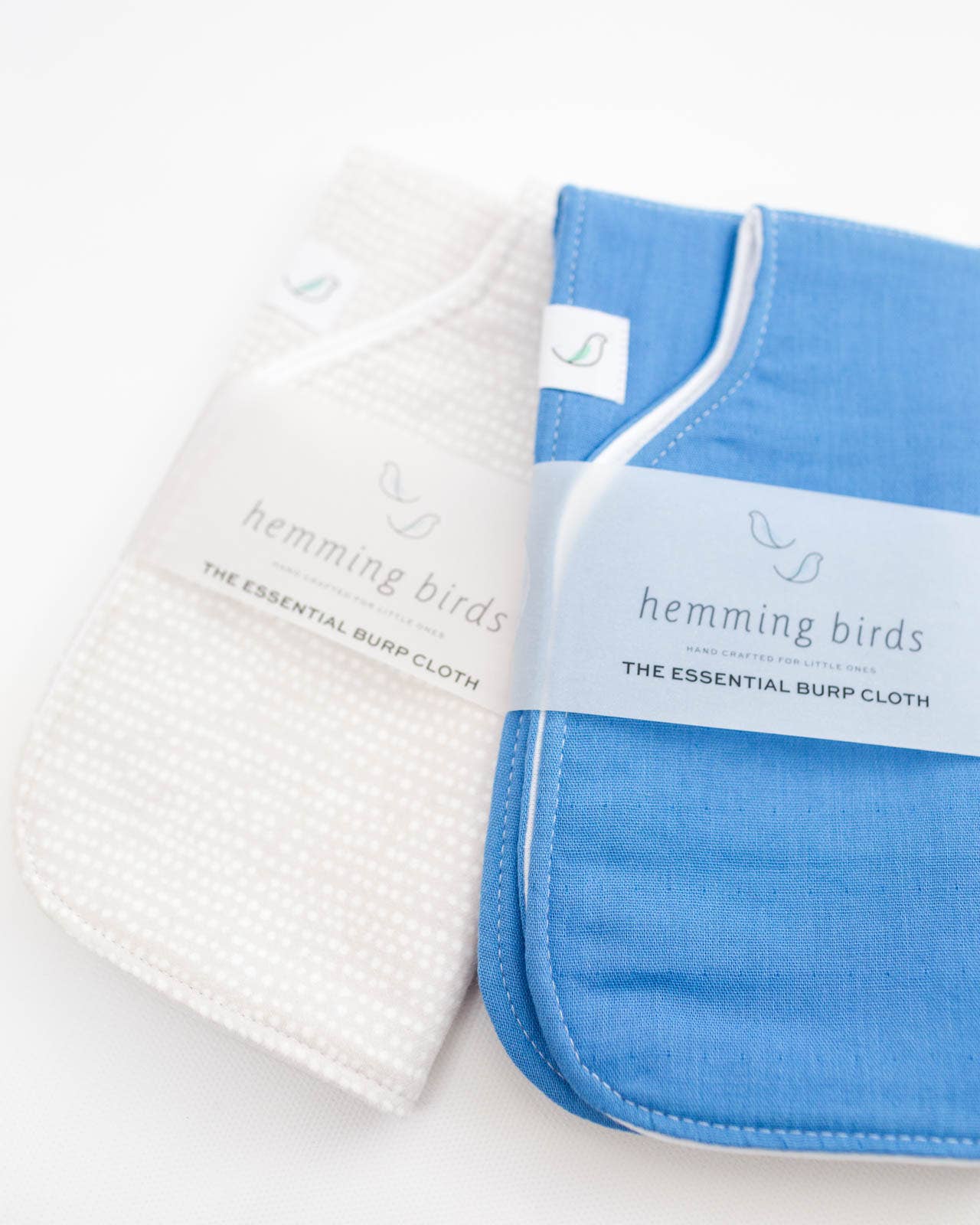 Hemming Birds - The Essential Burp Cloth - Sky