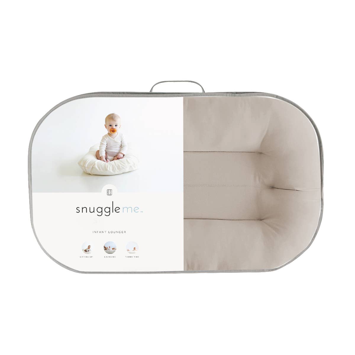 Snuggle Me Organic - Lounger Moss or Slate or Birch