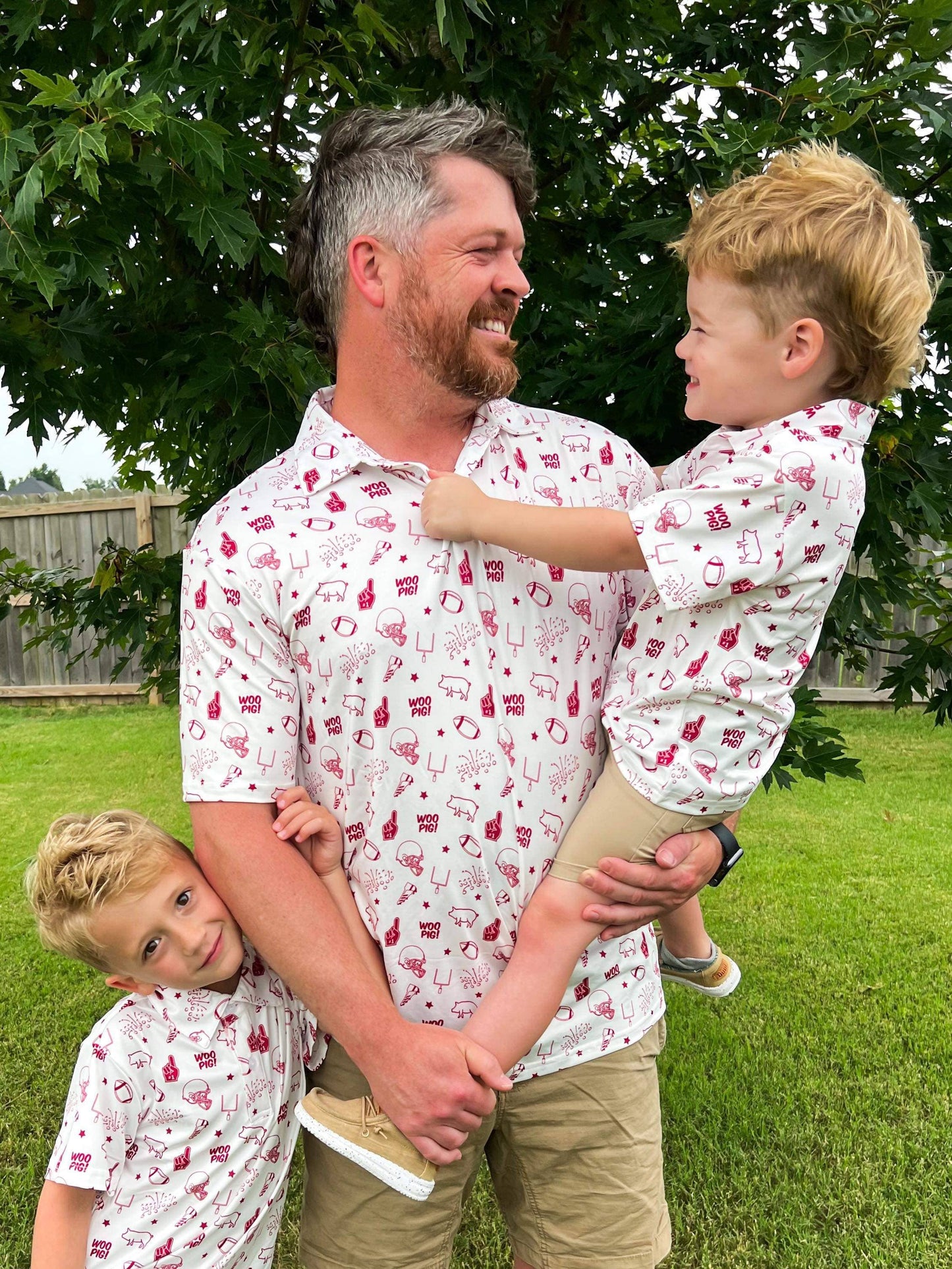 Arkansas Razorbacks Woo Pig Button up