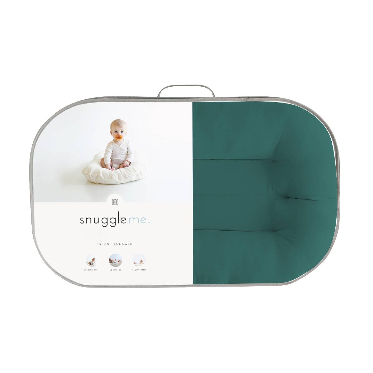 Snuggle Me Organic - Lounger Moss or Slate or Birch