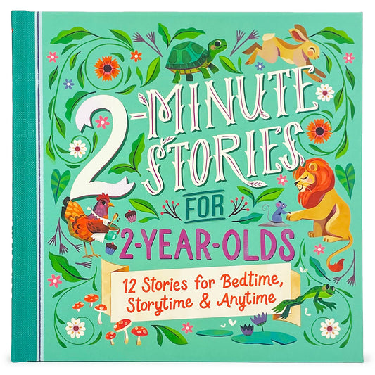 Cottage Door Press - 2-Minute Stories for 2-Year-Olds  Story Book