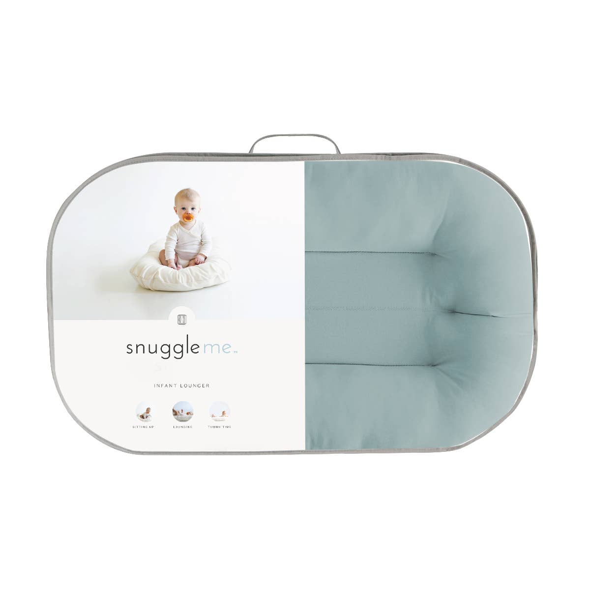 Snuggle Me Organic - Lounger Moss or Slate or Birch