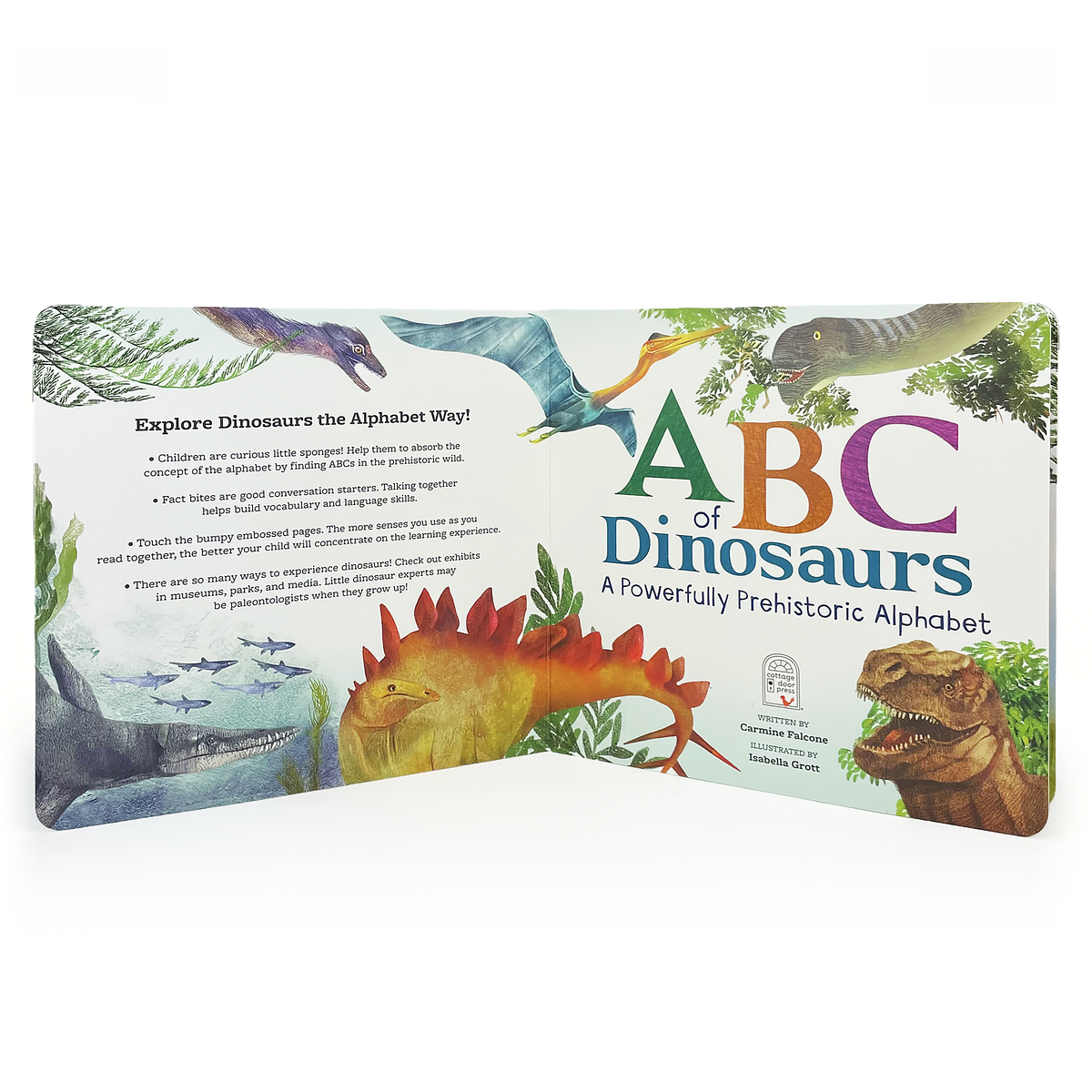 Cottage Door Press - ABC of Dinosaurs: A Powerfully Prehistoric Alphabet Book