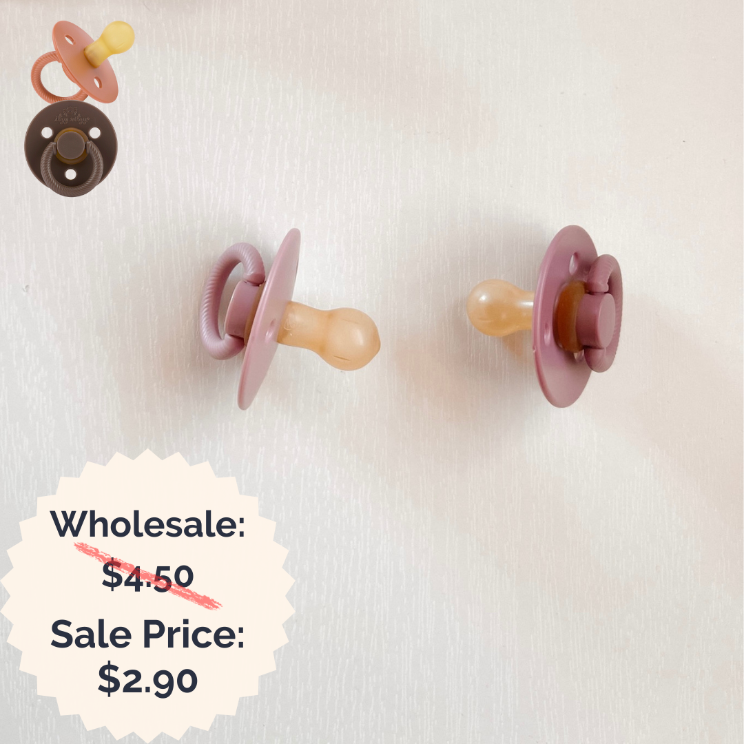 Itzy Ritzy - *SALE* Itzy Soother™ Natural Rubber Paci Sets: Orchid + Lilac