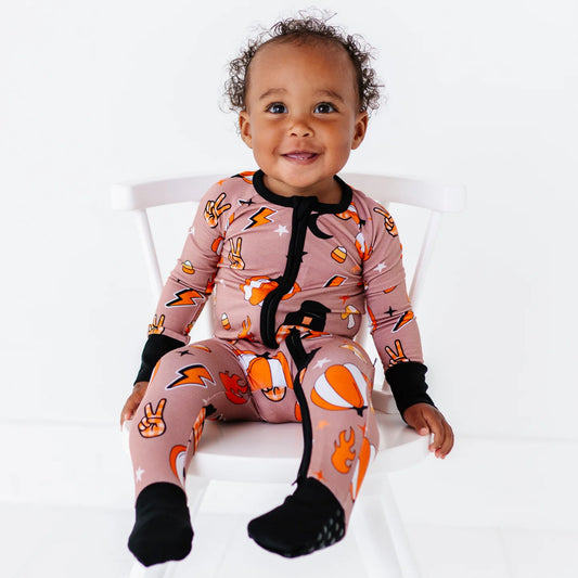 KIKI+LULU FALL Out Boy Convertible Footies & Two Piece Set