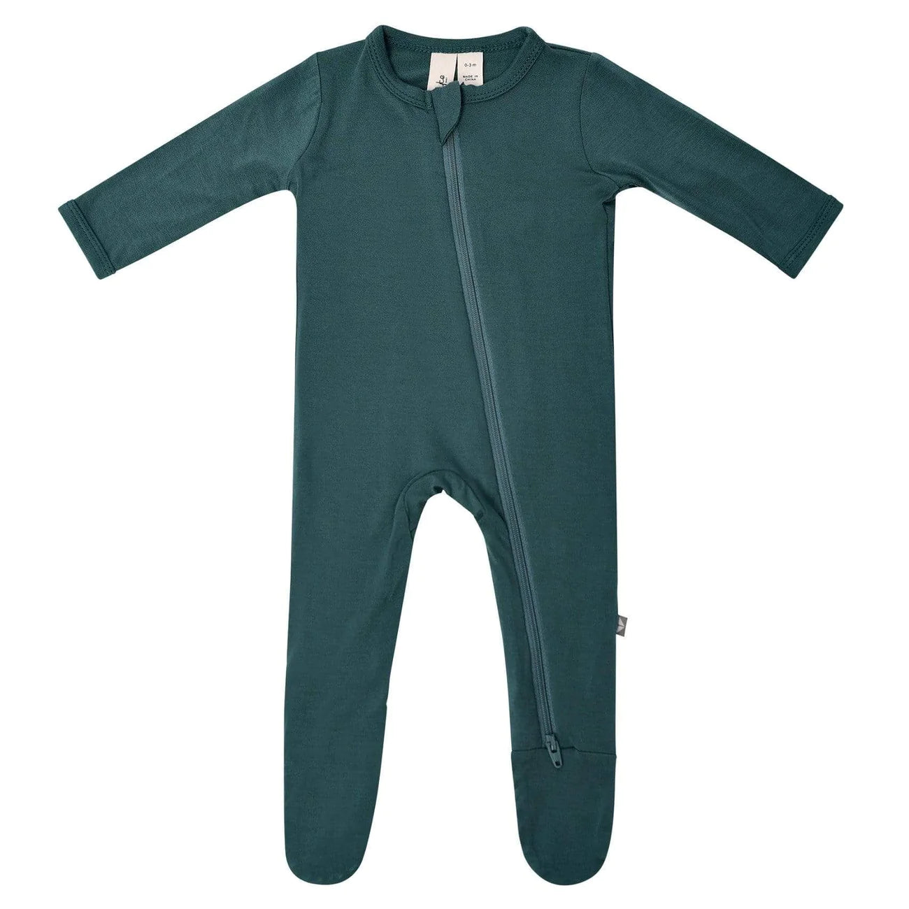 Kyte Baby Footie-Emerald