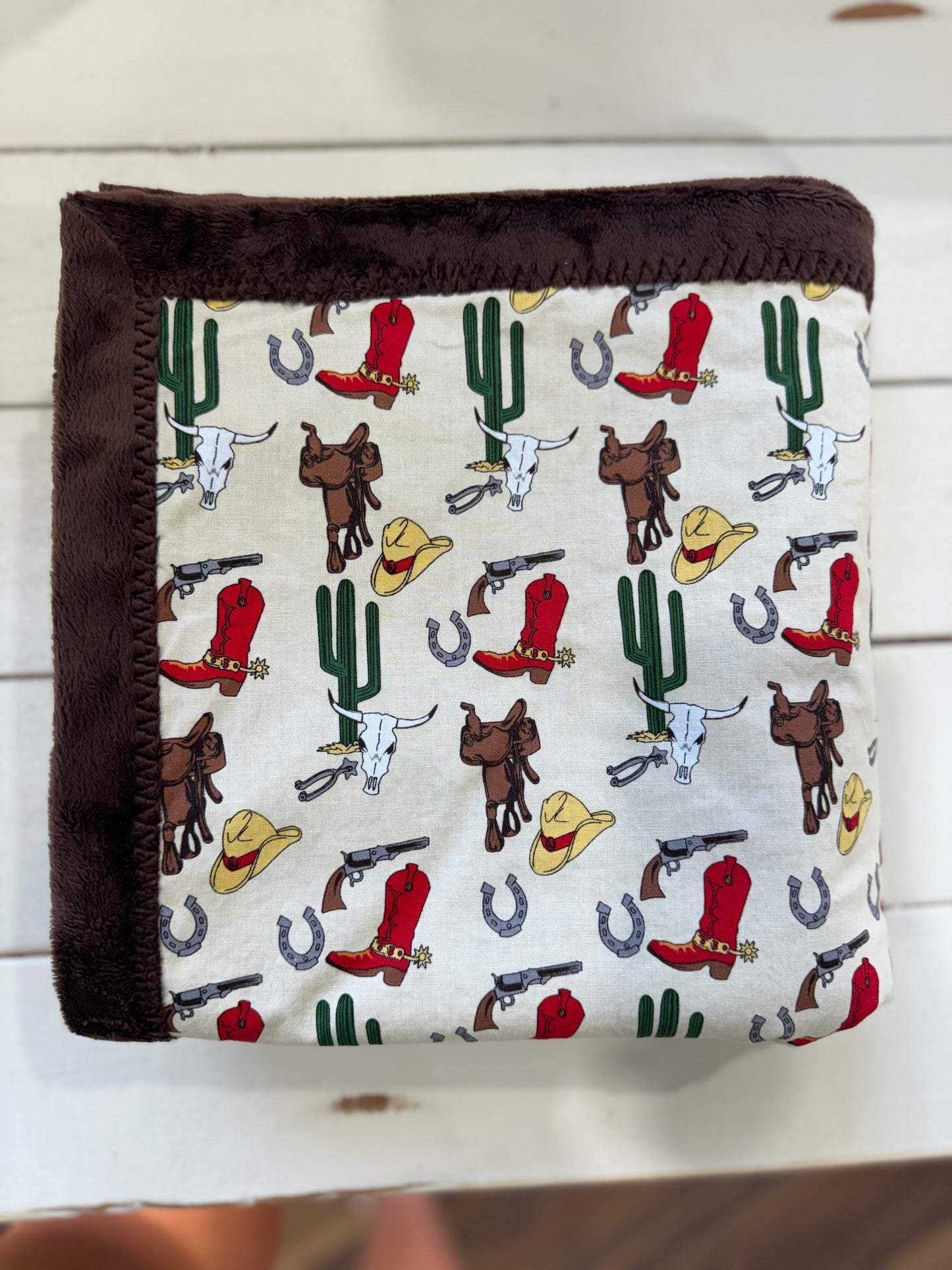 Cowboy Up Blanket