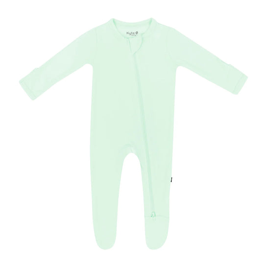 Kyte Zippered Footie- Mint