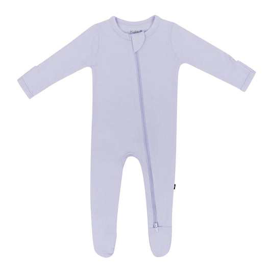 Kyte Zippered Footie- Lilac