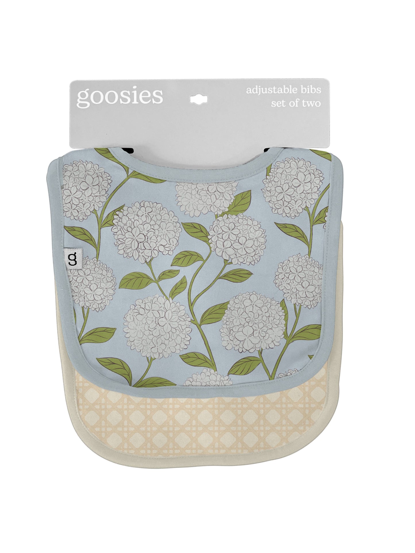 Goosies - Hydrangeas Bib Set