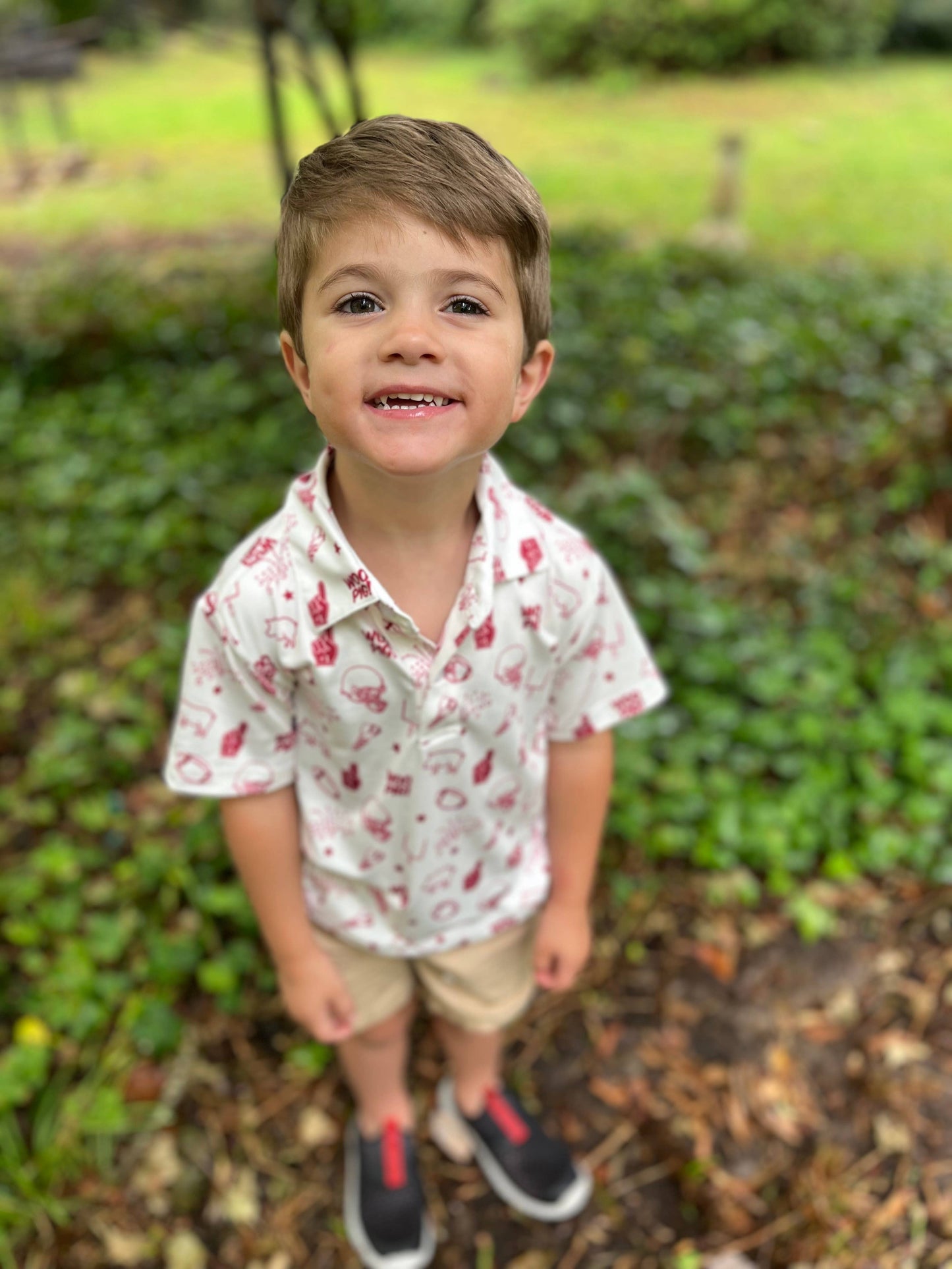 Arkansas Razorbacks Woo Pig Button up