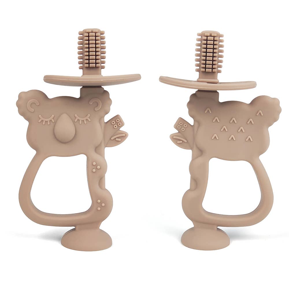 Ali+Oli - Training Toothbrush Oral Care Koala (Taupe)