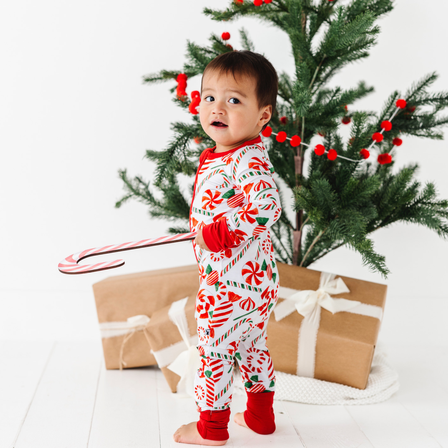 Kiki + Lulu - Pretty in Peppermint Convertible Footies