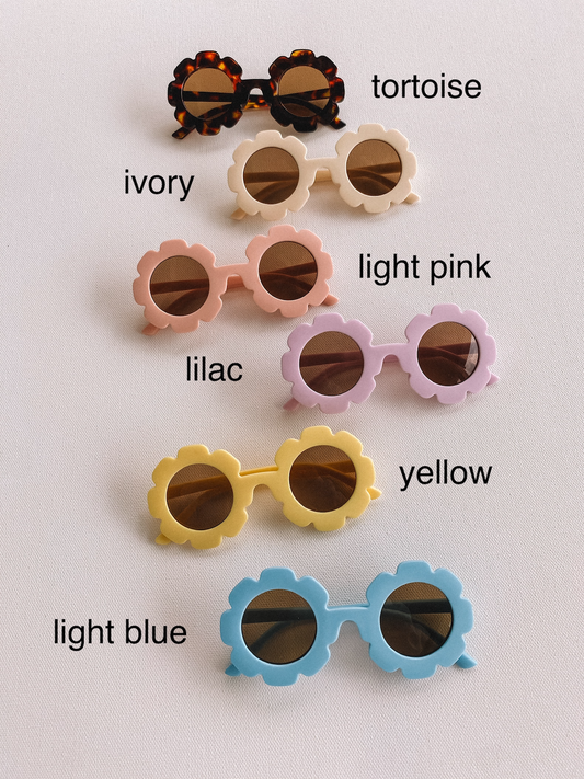 Daffodilly - Flower sunnies: Bright pink