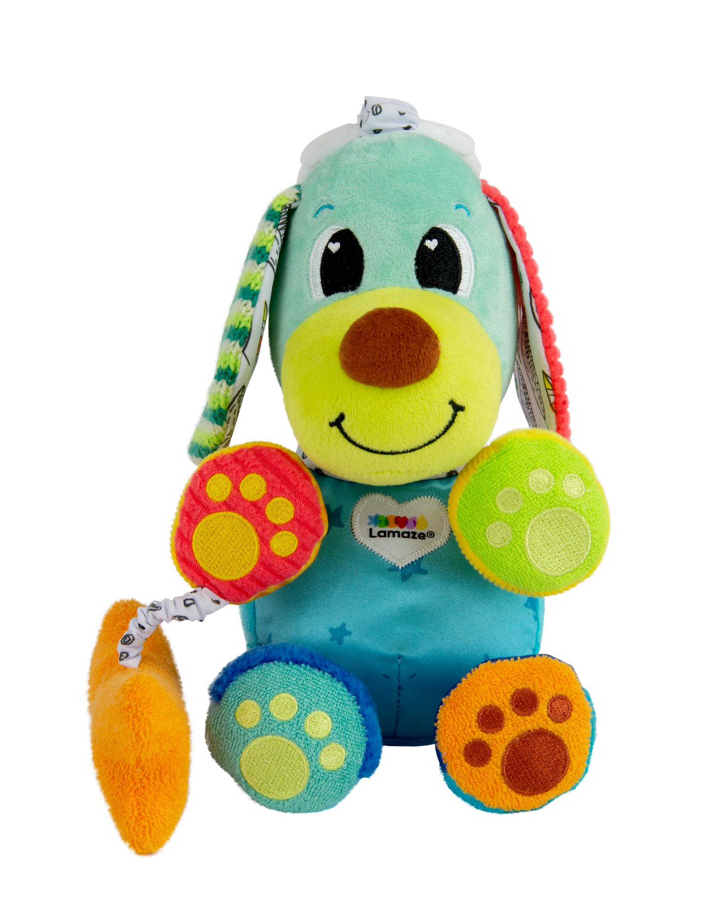 Fat Brain Toy Co. - Lamaze Pupsqueak Clip & Go Stroller Toy