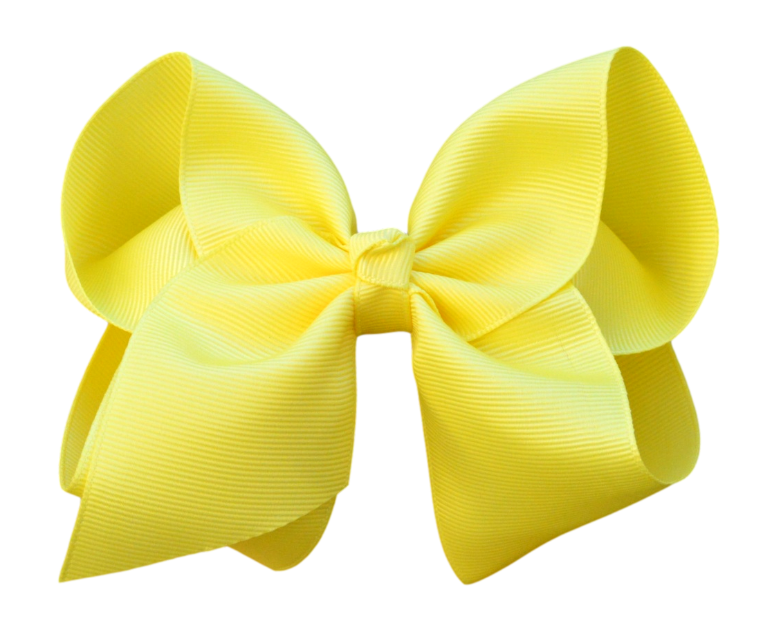 The Solid Bow - 5 inch (1.5 inch Ribbon Width) Solid Grosgrain Bow: Jade / 5 inch (ribbon width 1.5"