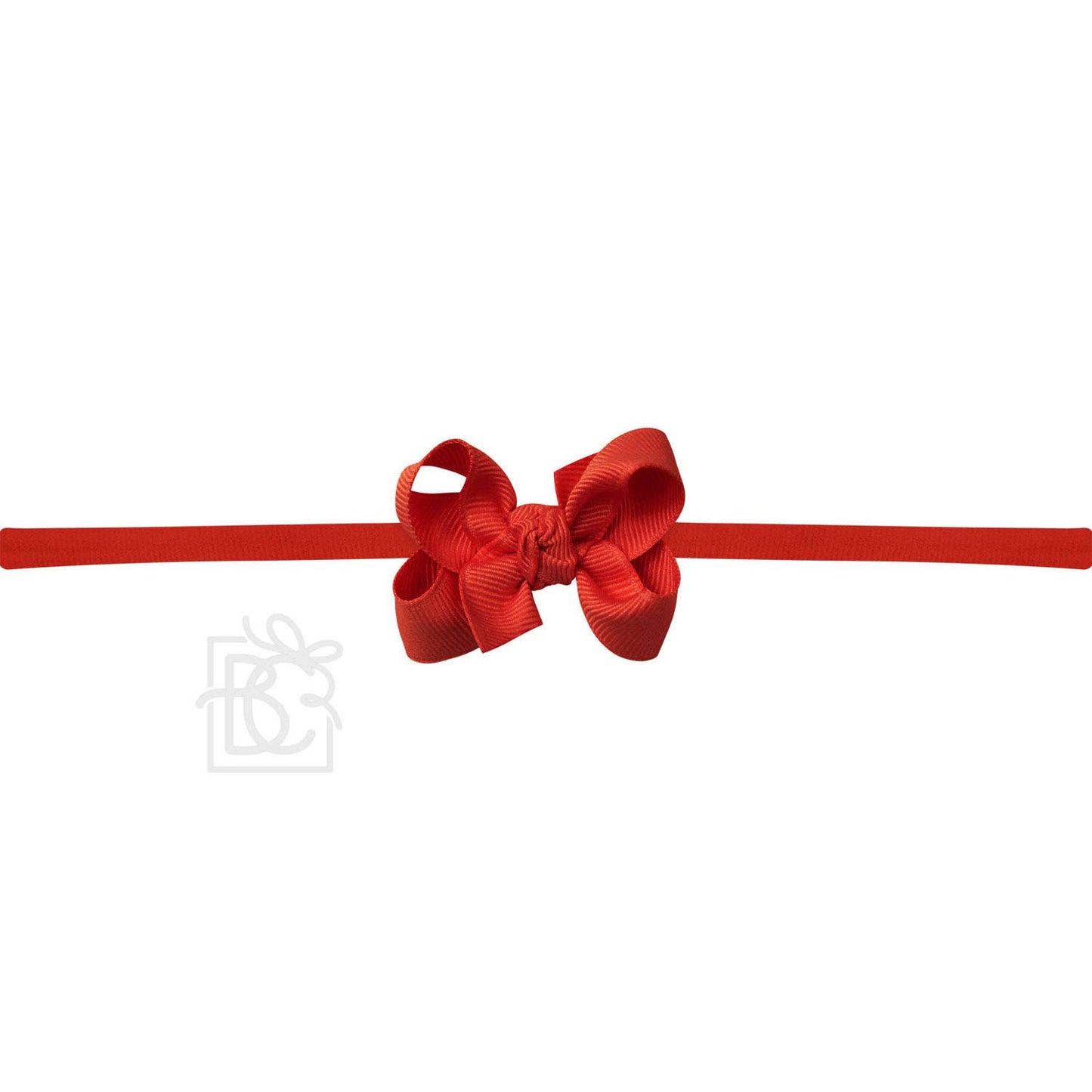 Pantyhose headband Bow- Red