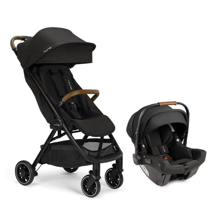 Nuna Trvl Travel System- Caviar