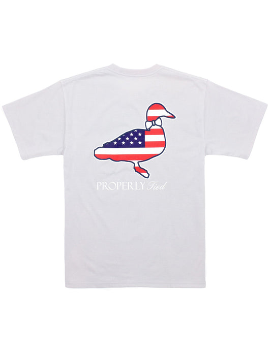 Properly Tied American Logo SS Tee