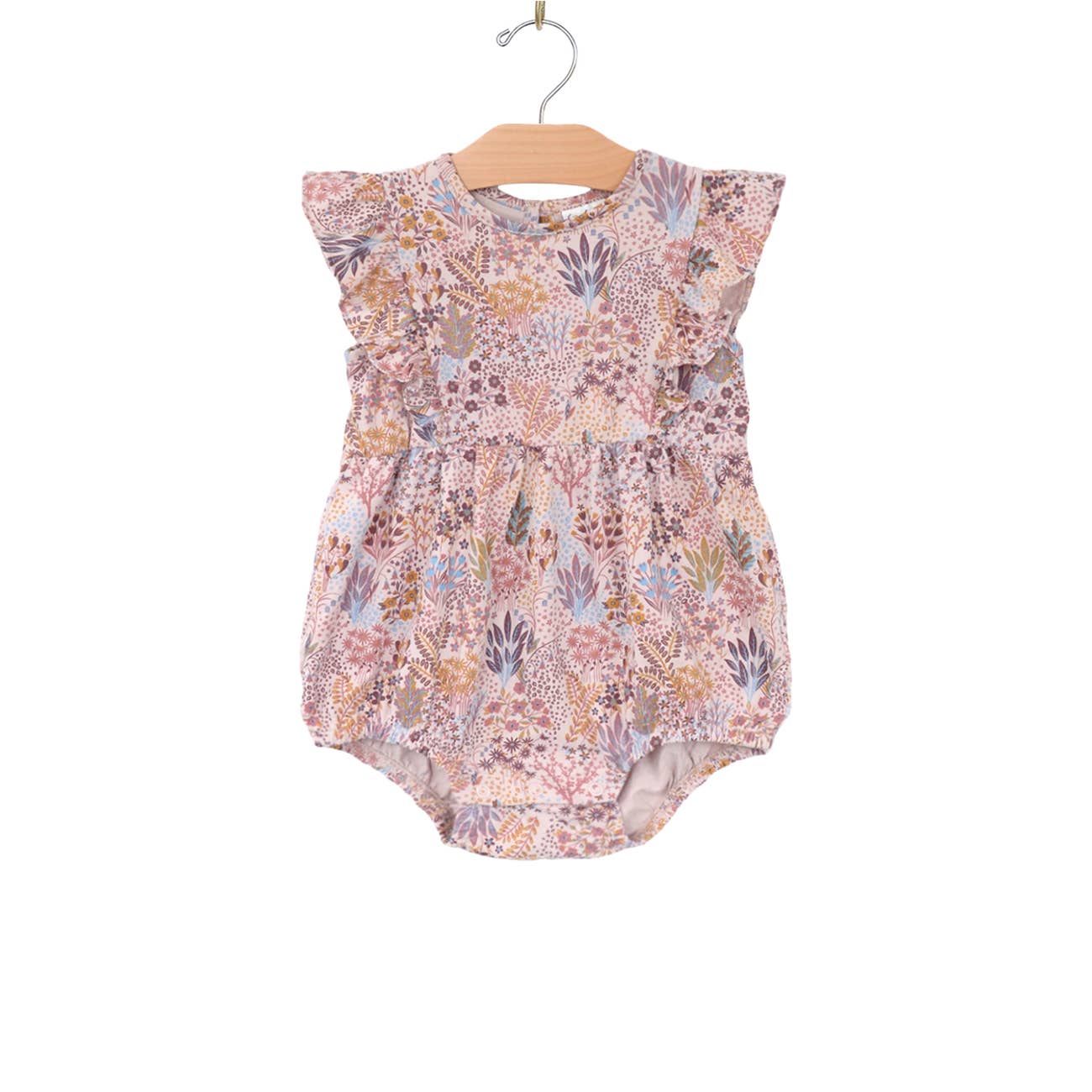 City Mouse Studio - Flutter Sleeve Short Romper