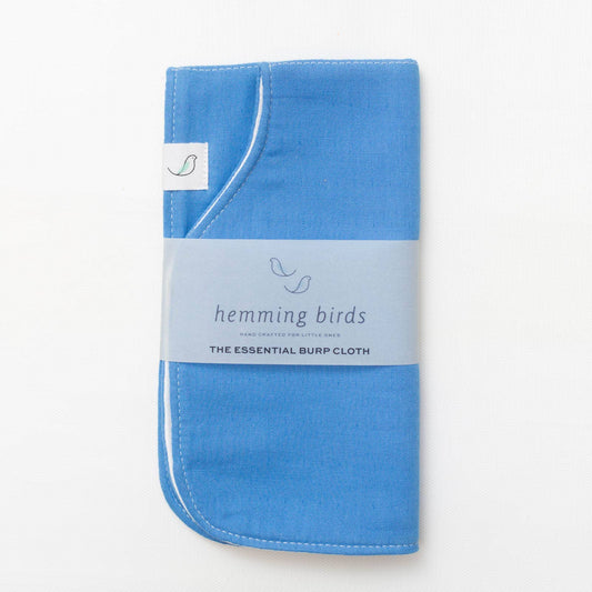 Hemming Birds - The Essential Burp Cloth - Sky