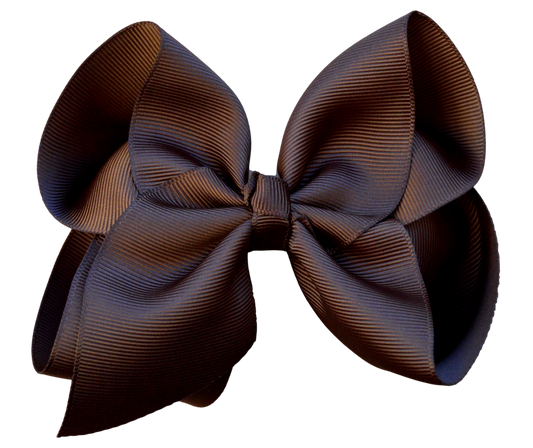 The Solid Bow - 5 inch (1.5 inch Ribbon Width) Solid Grosgrain Bow