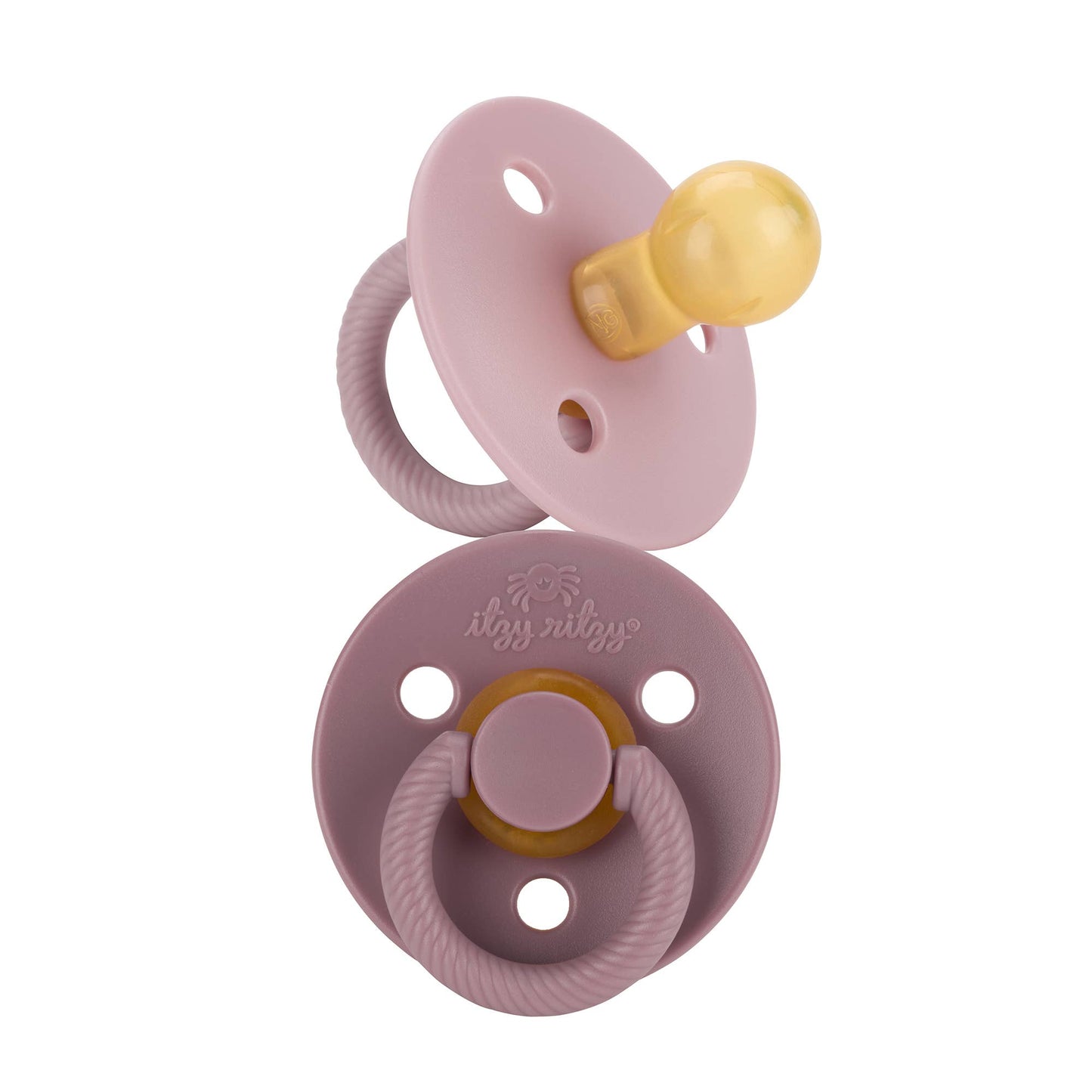 Itzy Ritzy - *SALE* Itzy Soother™ Natural Rubber Paci Sets: Orchid + Lilac