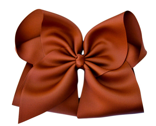 The Solid Bow - 5 inch Fall Solid Grosgrain Bow ( 2 Inch Width )