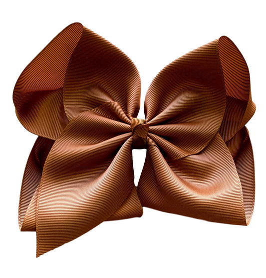 The Solid Bow - 5 inch Fall Solid Grosgrain Bow ( 2 Inch Width )