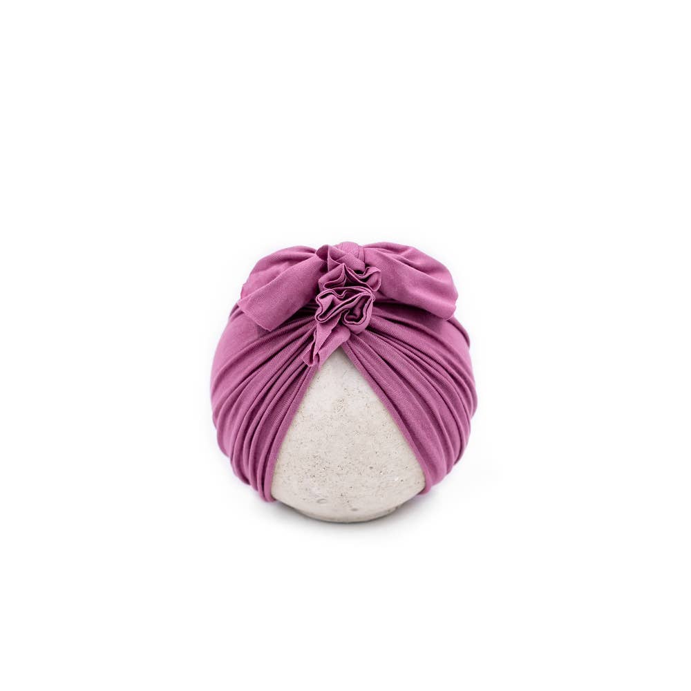 BluTaylor® - Vintage Head Wrap Hat - Mauve