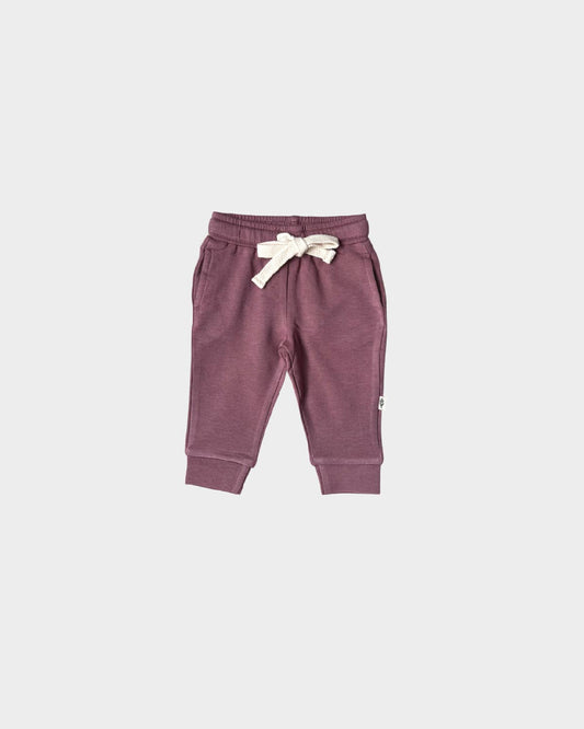 babysprouts clothing company-Joggers in Plum