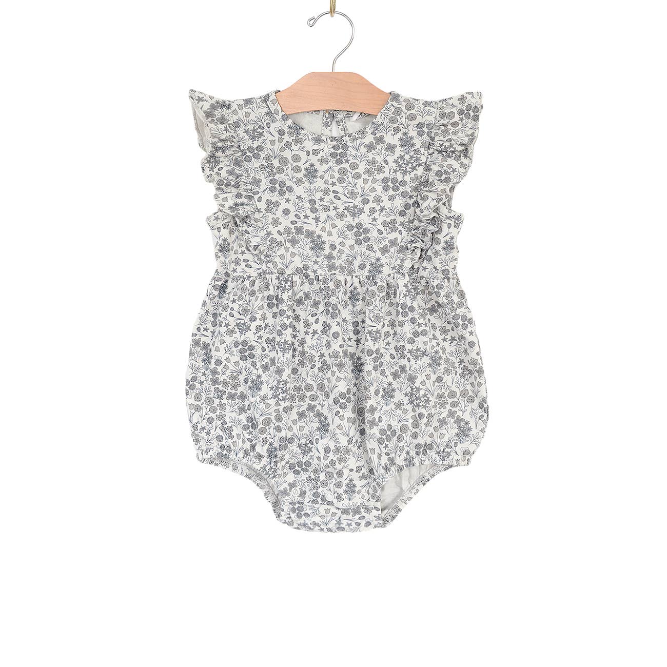 City Mouse Studio - Flutter Sleeve Short Romper