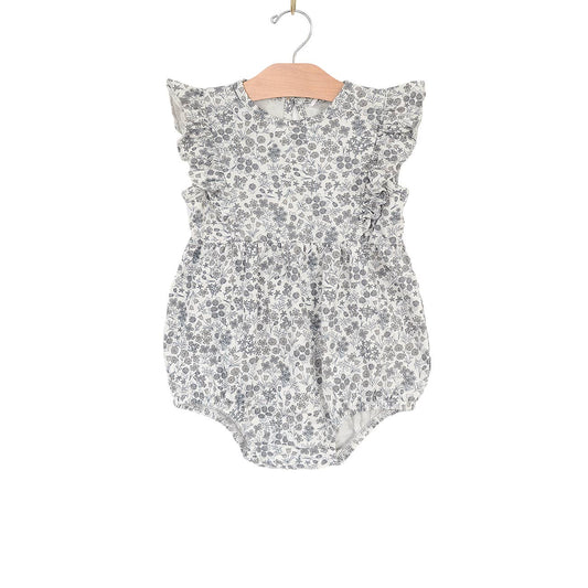 City Mouse Studio - Flutter Sleeve Short Romper