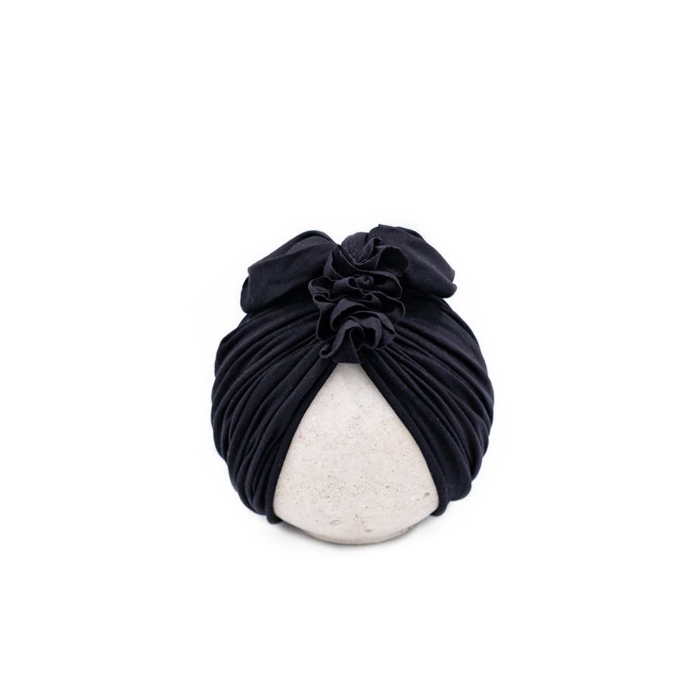 BluTaylor® - Vintage Head Wrap Hat - Black