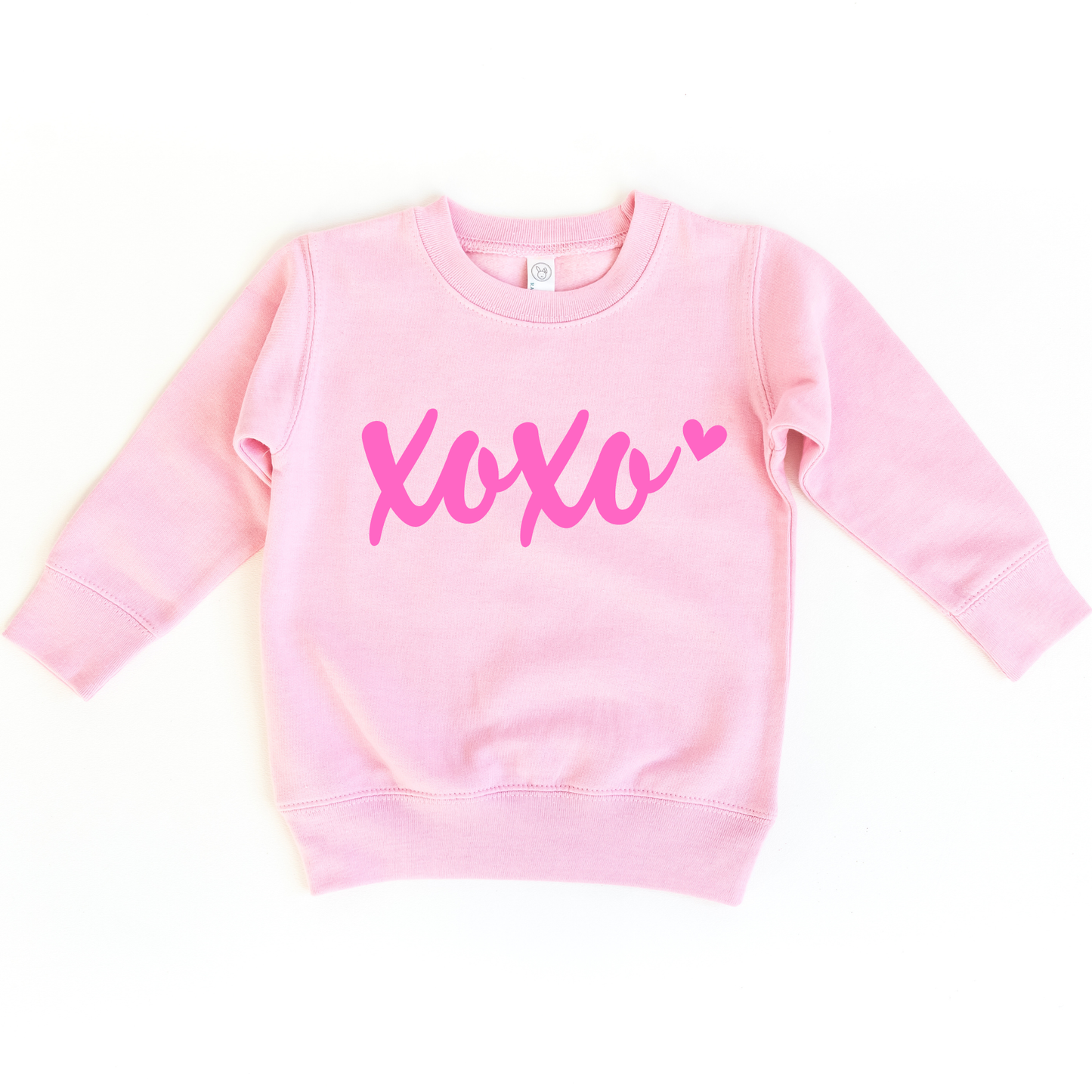 Hugs and Kisses XOXO Valentines Day kids sweatshirt